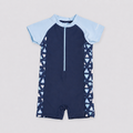 Maillot une-pièce Géo-Bleu