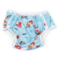 Load image into Gallery viewer, Evolving Bathing Suit Diaper 8-35 lbs, Llamas
