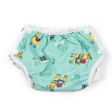 Load image into Gallery viewer, Evolving Bathing Suit Diaper 8-35 lbs, Llamas
