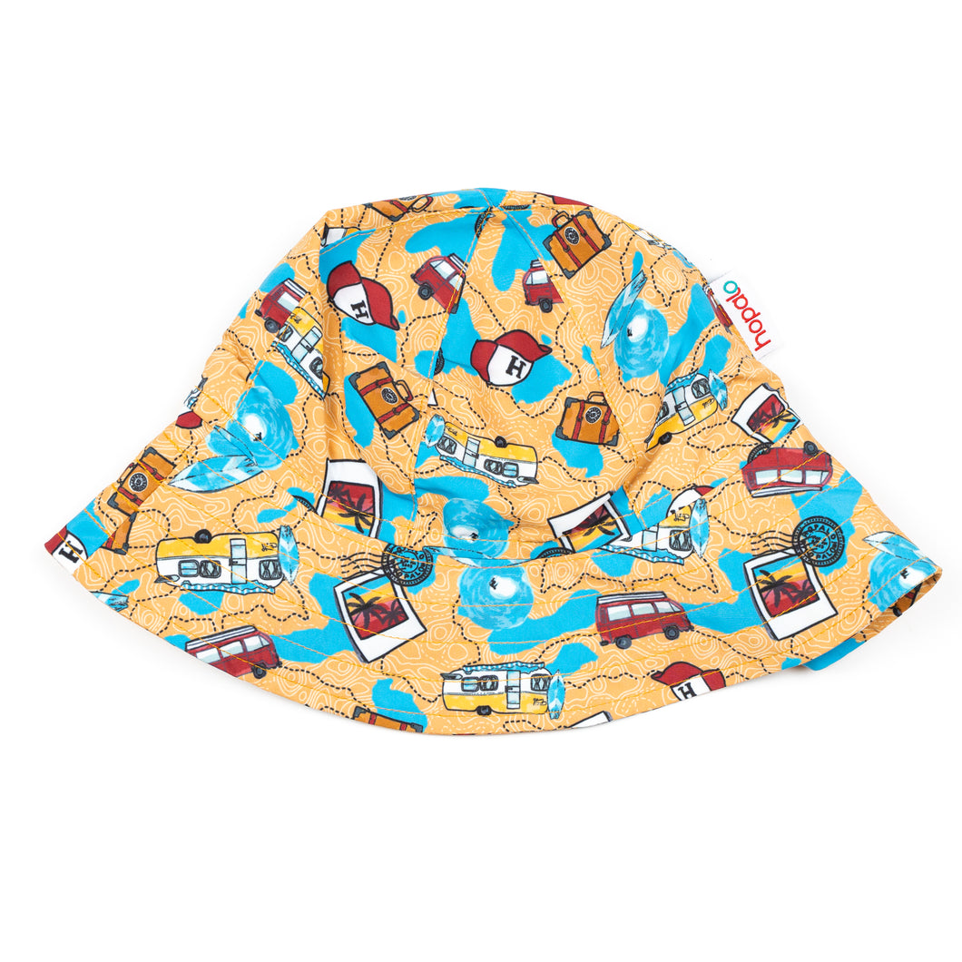 Chapeau soleil nautique UV50+ ajustable