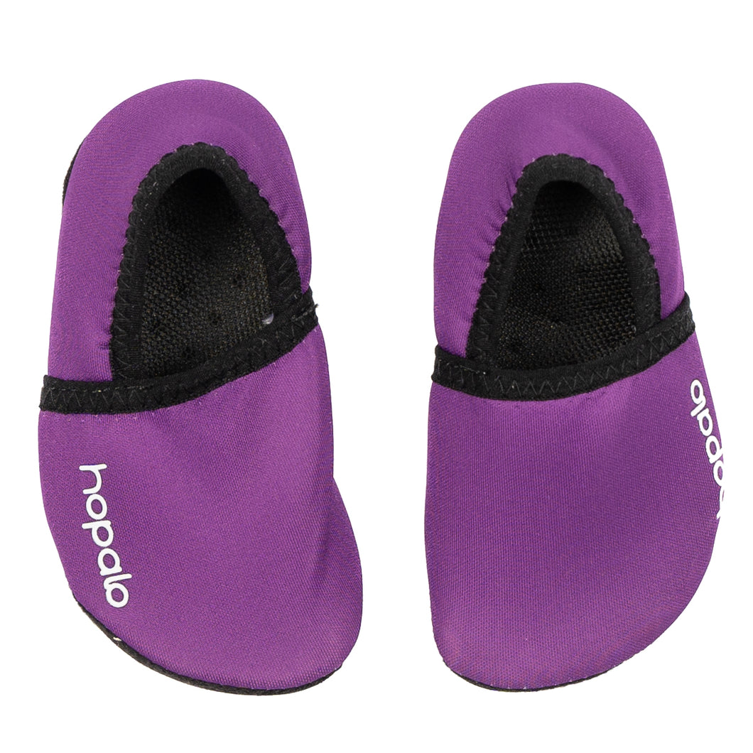 Comfortable Water Shoes with non-slip soles, Plum
